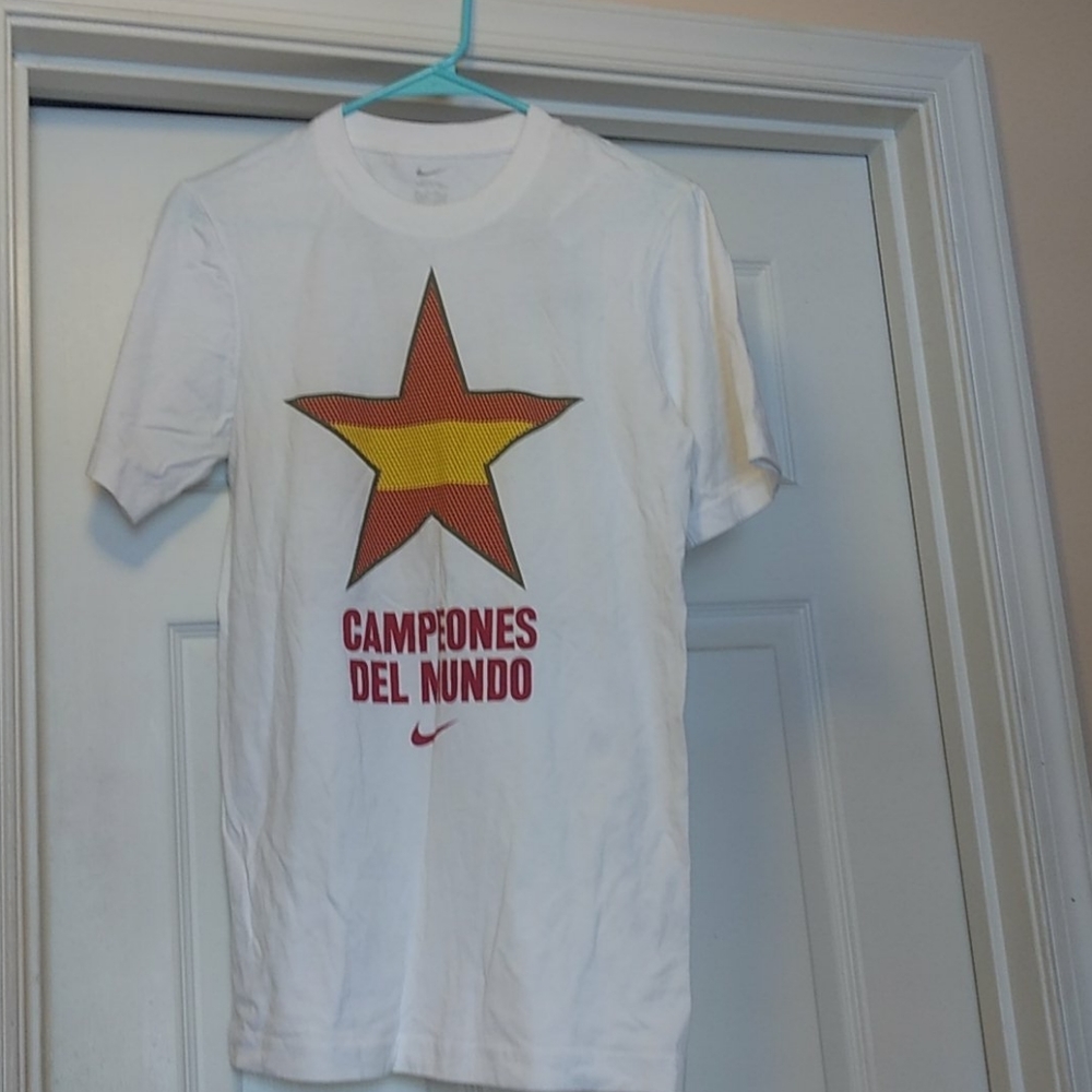 Nike Spain world cup champs shirt